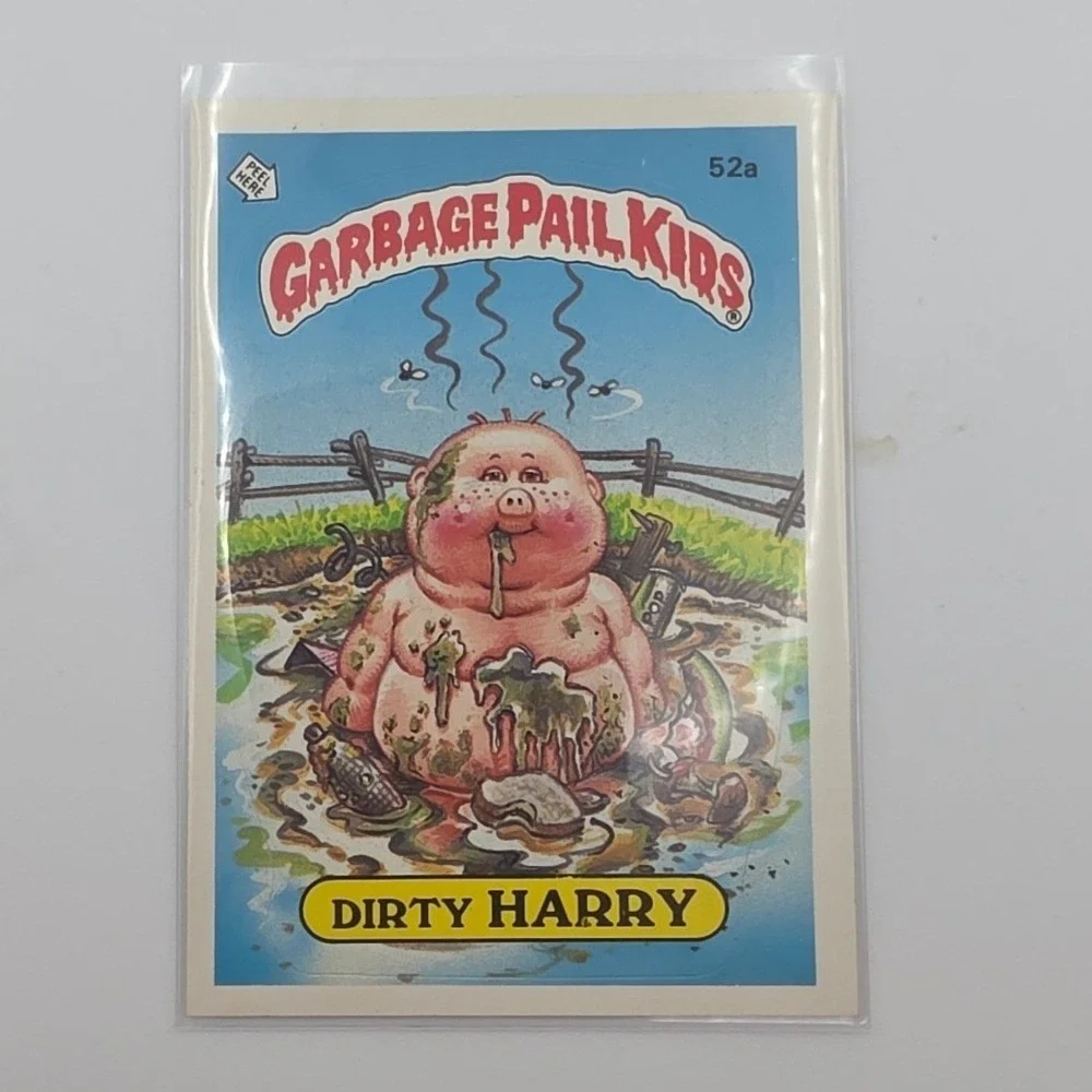Topps Garbage Pail Kids OS2 Dirty Harry Fair 52a